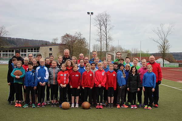 Kreis-Leichtathletik Trainingslager in Bad Driburg