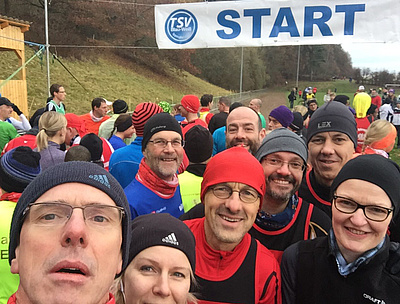 Erste Runde bei der Ippinghausener Winterlaufserie