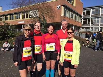Gruppenfoto Osterlauf in Paderborn