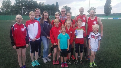 Große WSV Truppe in Meerhof am Start 