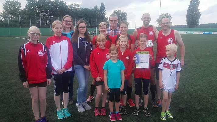 Große WSV Truppe in Meerhof am Start 