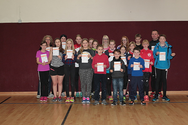 Zur News: Sportabzeichen 2016 Gruppenfoto Sportabzeichen 2016