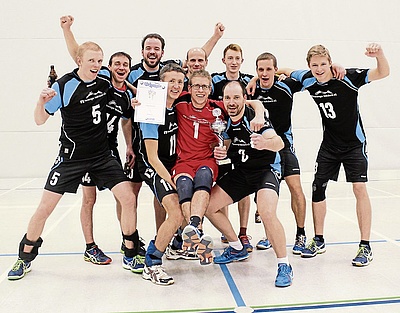 Volleyball Pokal 2016 Bild Sieger Volleyball Pokal 2016